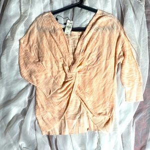 NWT Express knot front sweater